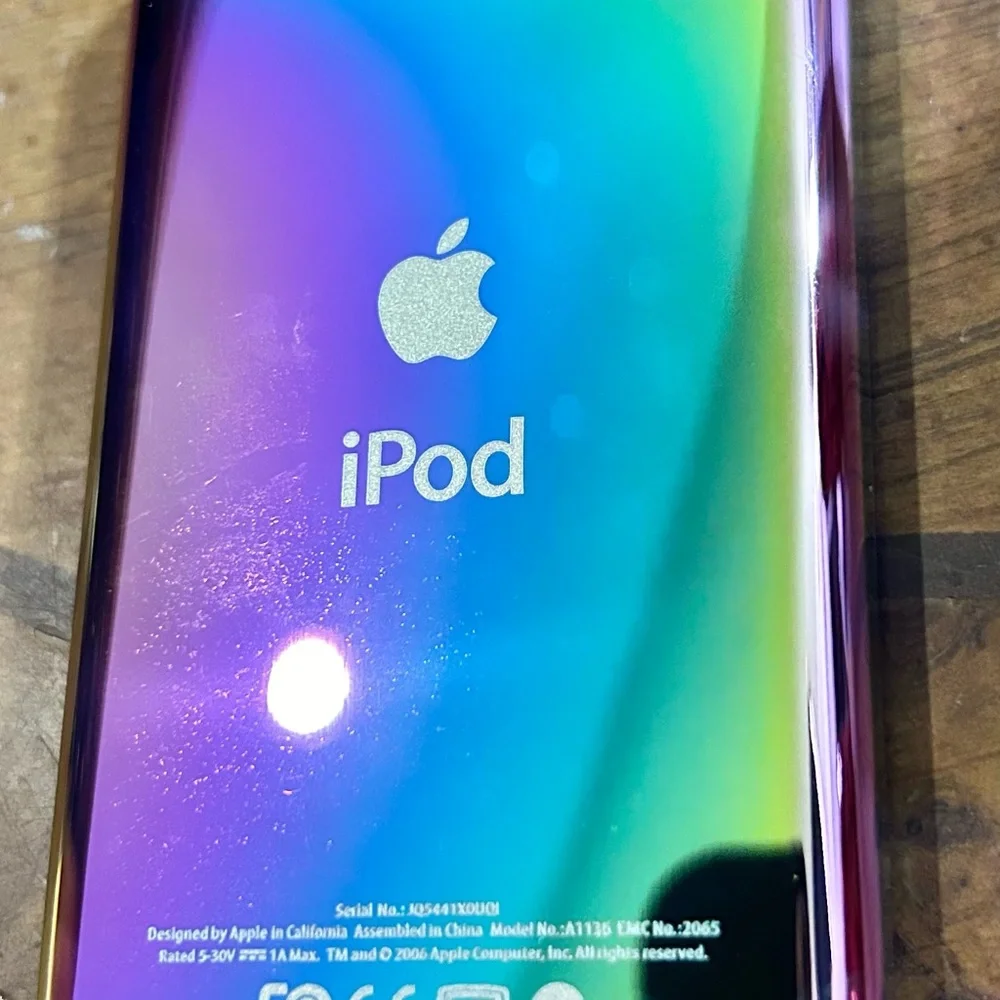 Apple iPod classic 6th generation 80gb Rainbow